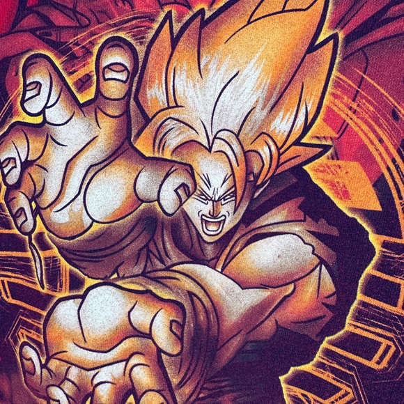 Vintage 2002 Dragonball Z “Goku & Buuhan” T-Shirt - Picture 6 of 8